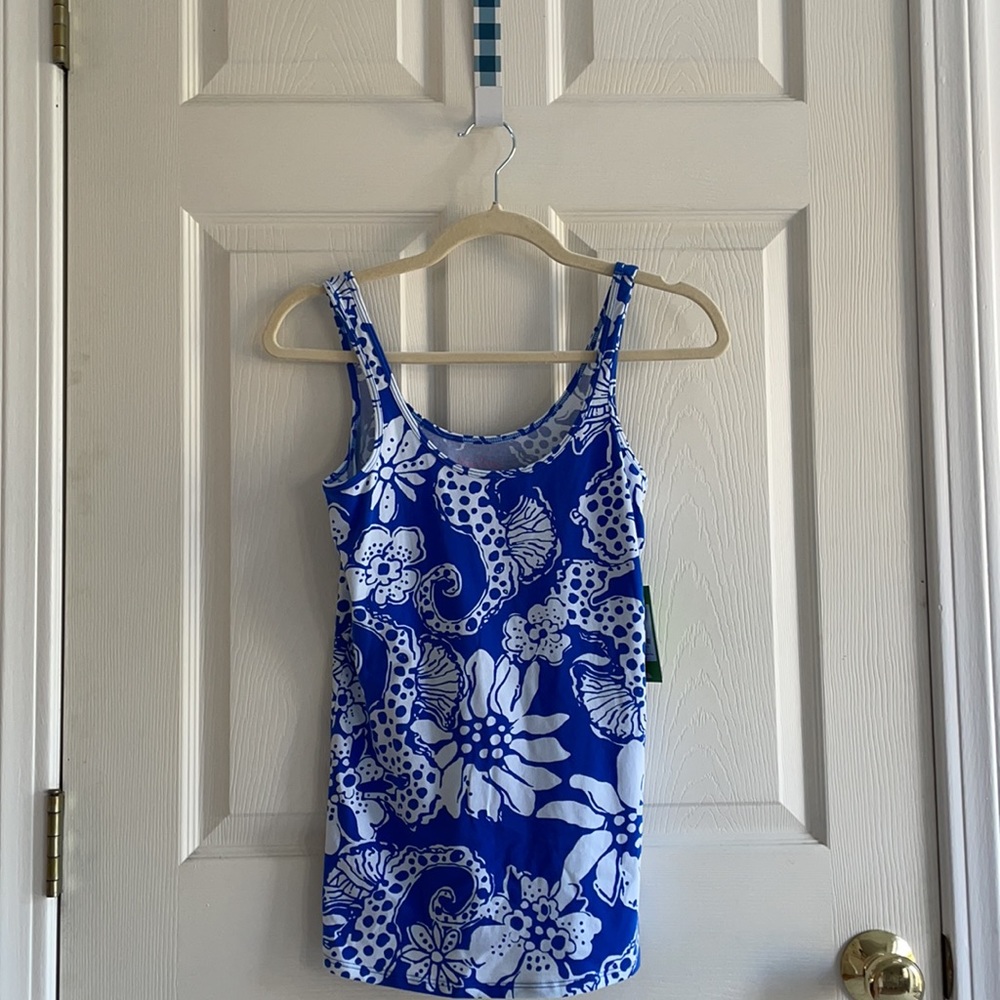NWT Lilly Pulitzer Seahorse Tank - Picture 3 of 3